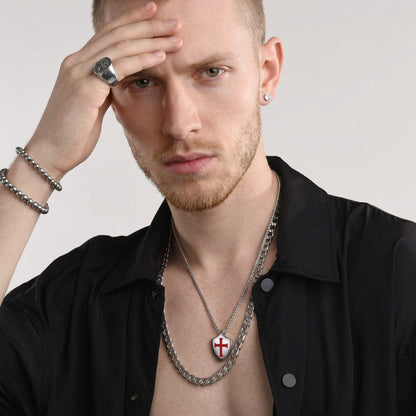 Collier « Clipeus Fidei » – Le Bouclier de la Foi