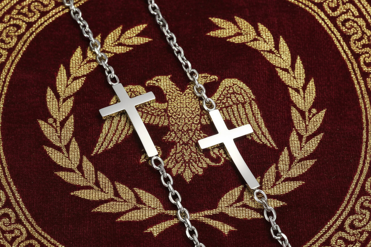 Bracelet "Crux" – L'Ancre de la Foi