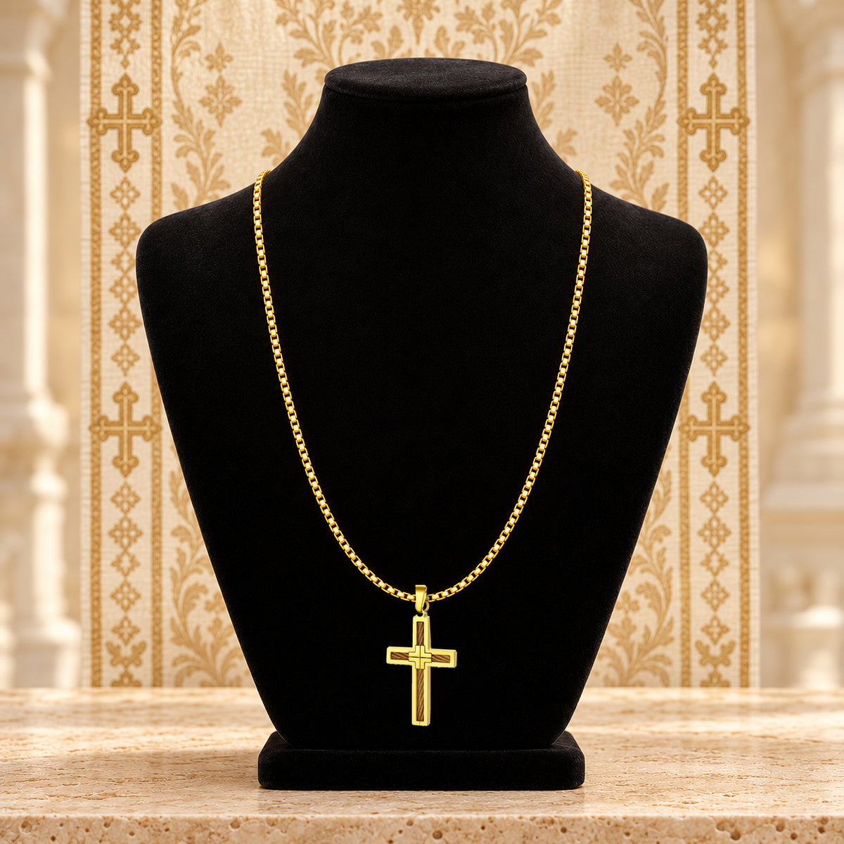Collier « Crux Fidelis » – La Croix de Fidélité