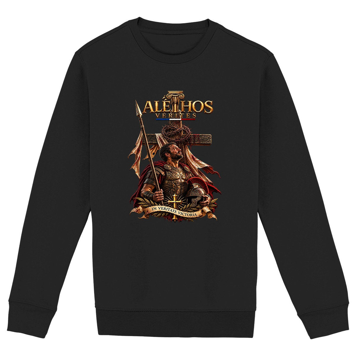 Sweat Aléthos — In Veritate Victoria - face_noir