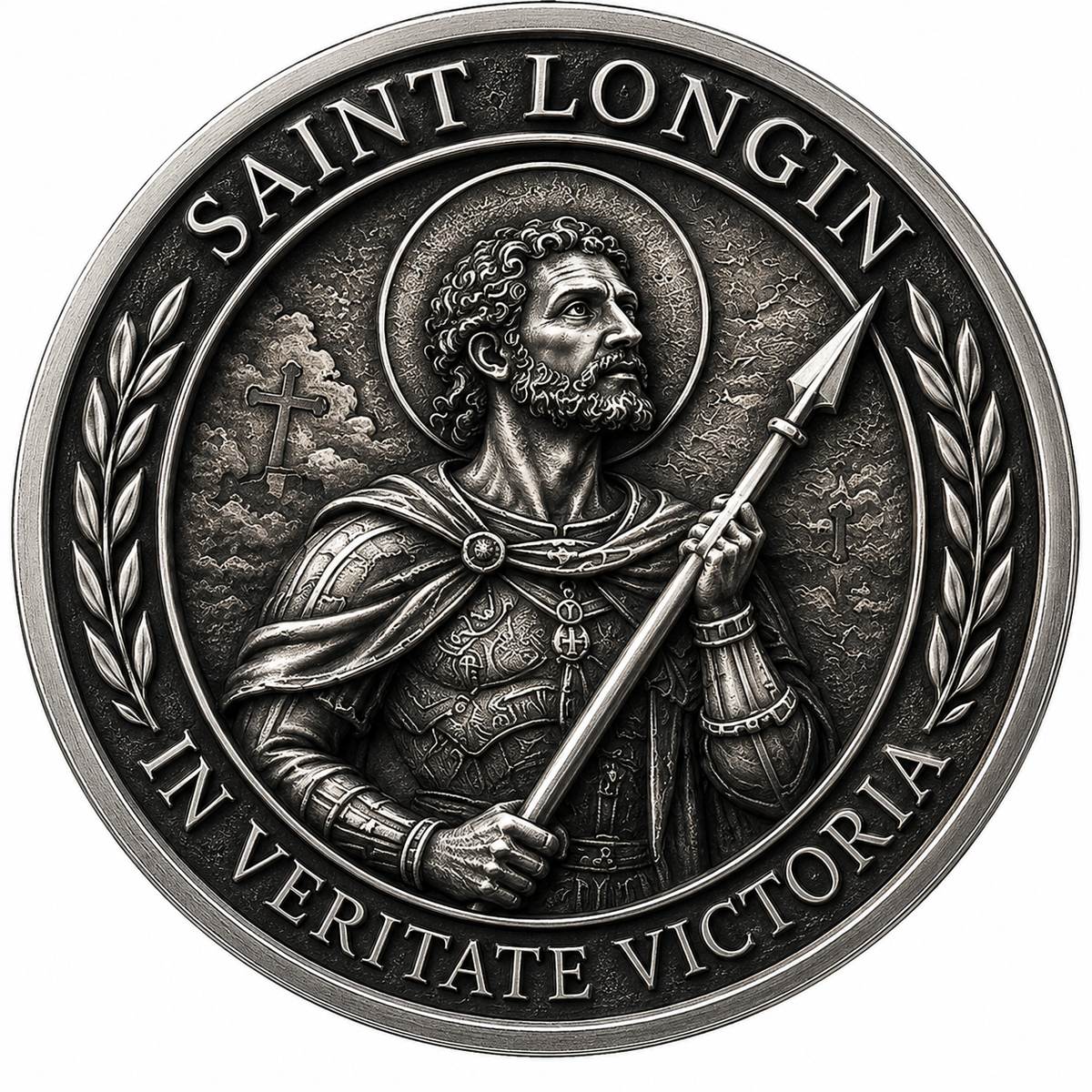 Chevalière « Saint Longin » – Le Triomphe de la Lumière