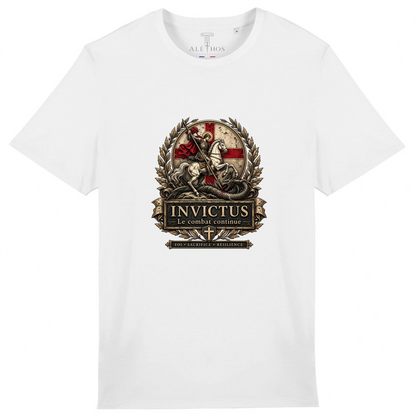 T-shirt Invictus — Le combat continue