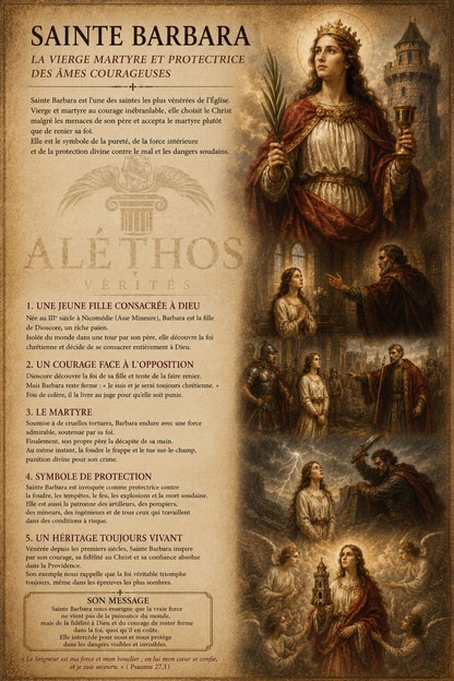 Collier "Fulmen" – La Médaille de Sainte Barbara